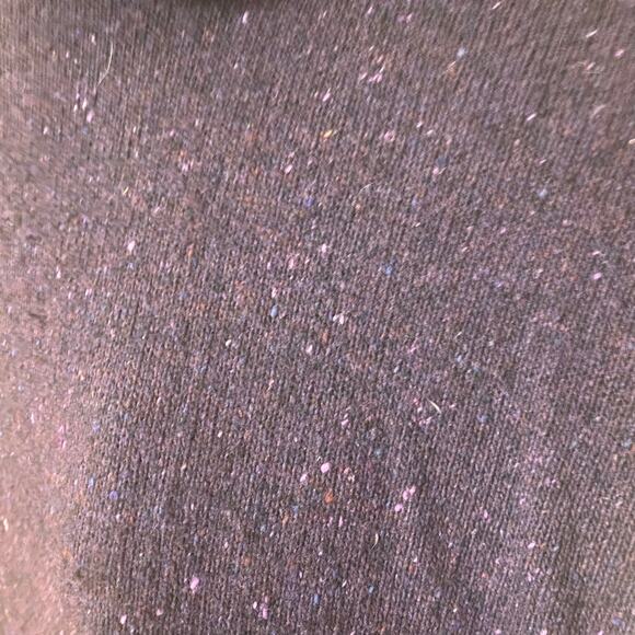 J. Jill Italian Yarn Wool Cashmere Sweater XS Purple Speckled Craft / Upcycle - Picture 4 of 8